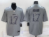 Men's Las Vegas Raiders #17 Davante Adams Grey Atmosphere Fashion 2022 Vapor Untouchable Stitched Limited Jersey,baseball caps,new era cap wholesale,wholesale hats
